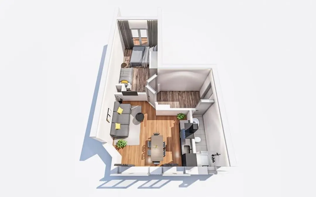 Cosy 2-Room Apartment In Urban Location-1