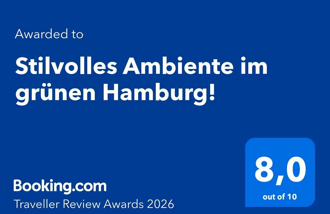 Stilvolles Ambiente im grünen Hamburg!-1