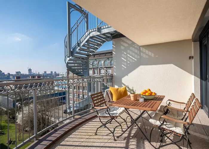 CLS Moderne City-Wohnung Hamburg Tiefgarage