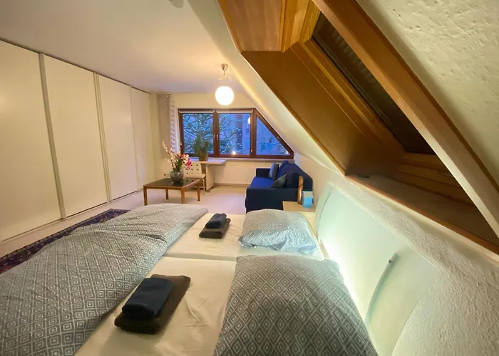 Gartenblick-Oase: Obergeschosswohnung In