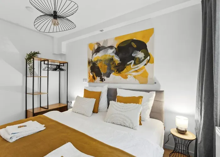 Stylisches 2-Zimmer Ambient In Alsternähe Mit Kingsize-Bett&Schlafsofa
