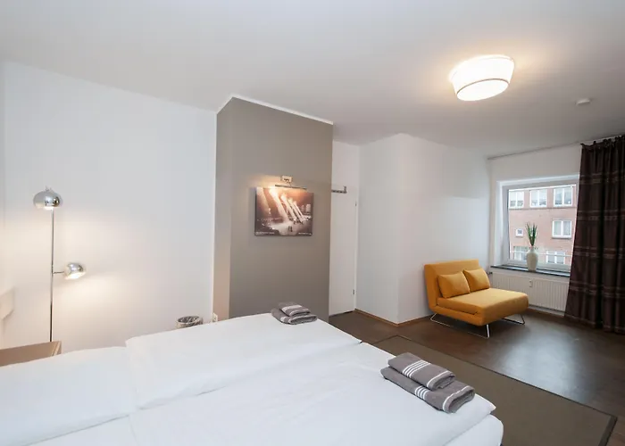Appartements in der historischen Deichstrasse contactless Check in